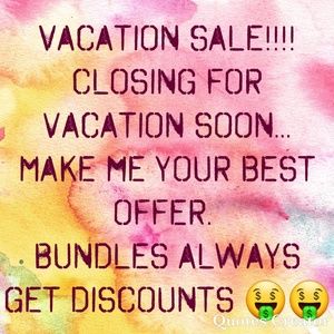 Vacation Announcement